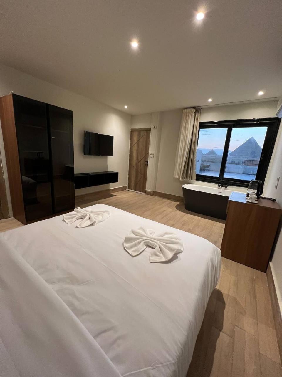 Maro Pyramids Hotel Kafret el-Gabal Kültér fotó