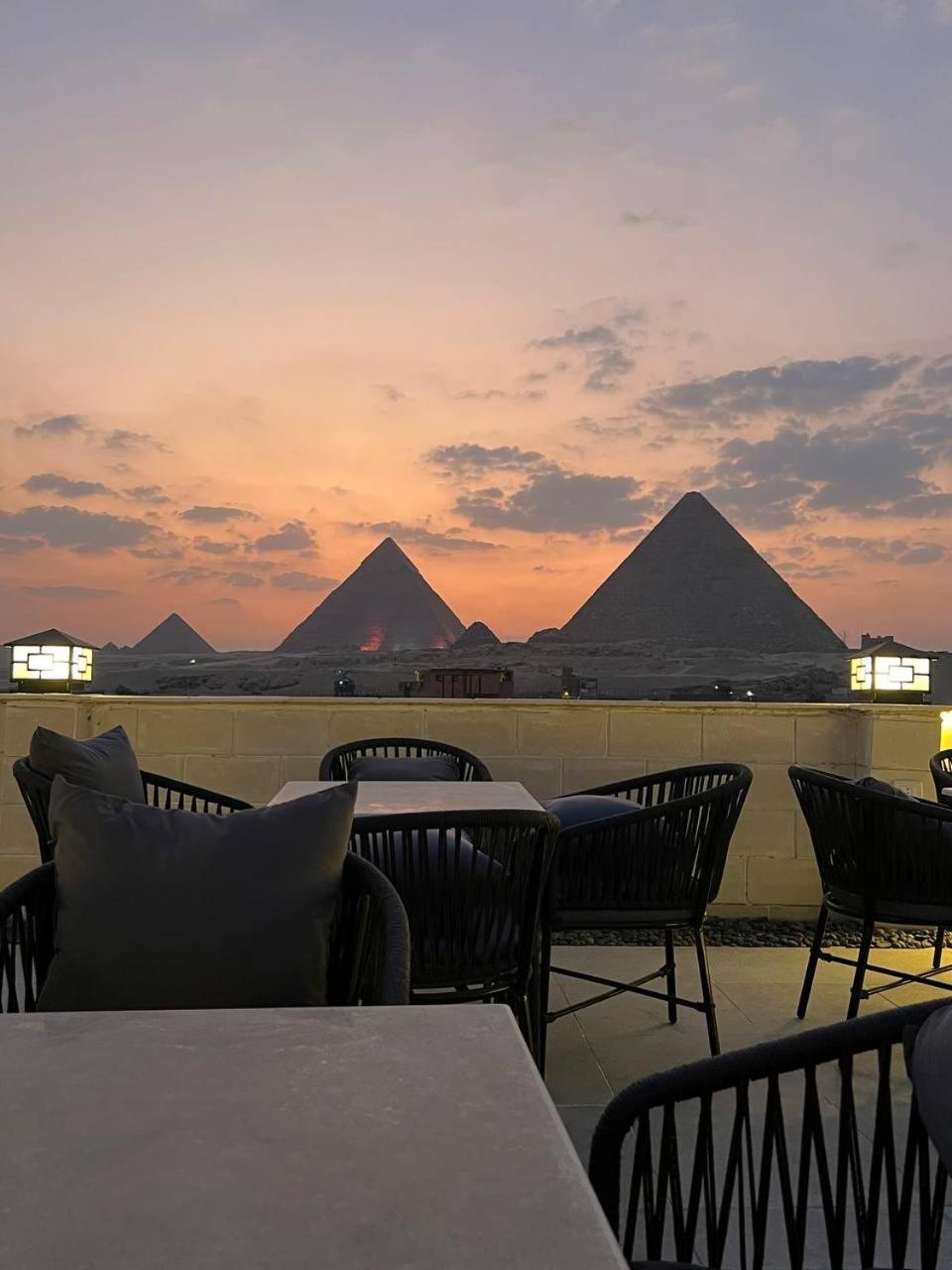 Maro Pyramids Hotel Kafret el-Gabal Kültér fotó