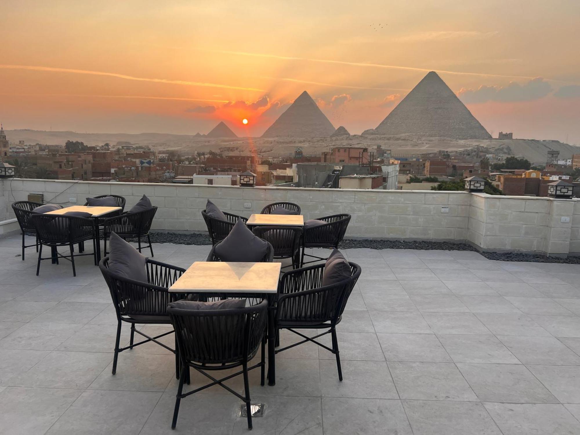 Maro Pyramids Hotel Kafret el-Gabal Kültér fotó